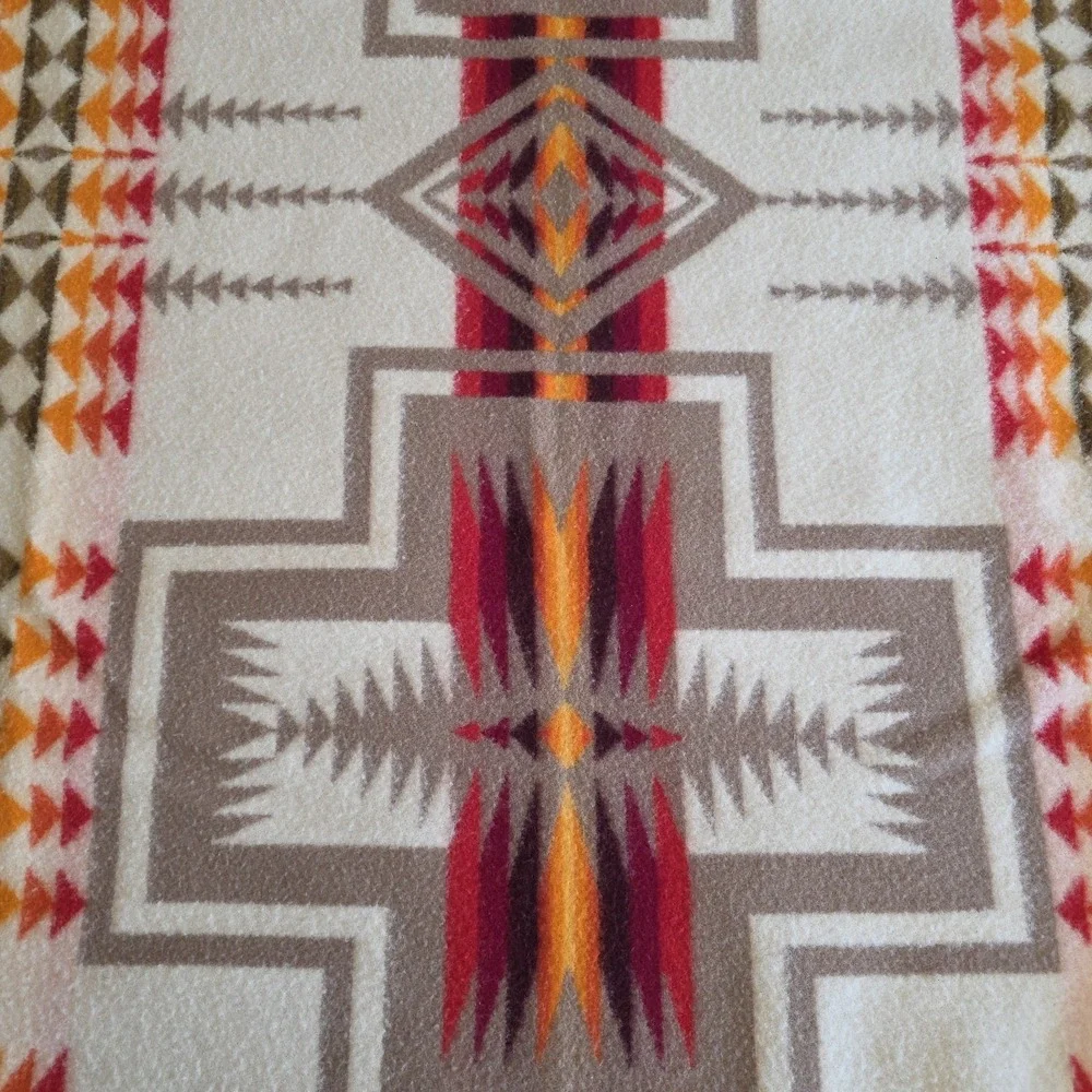 Beaver‎ State Pendleton Harding Wool Blanket USA 68